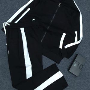 Ensemble sweat-shirt et jogging, veste respirante, pantalon à fermeture éclair complète, ensemble décontracté - Couleurs Blanche, Verte - Marque Palm Angels - Pour Homme-Ref : 6926