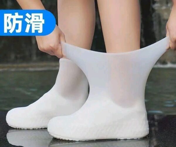 Bottes en Caoutchouc Imperméables - Couleurs Bleue, Blanche - Pour Homme & Femme-Ref : 7636 – Image 4