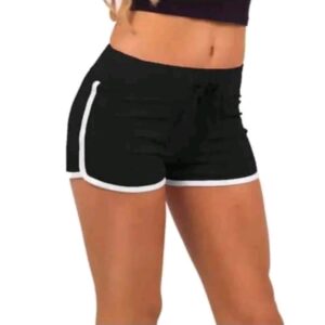 Culotte de Yoga/Gym taille haute - Couleurs Grise, Bleue, Noire, Jaune - Pour dame-Ref : 7662