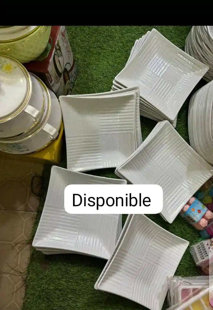 Plat cassable - Couleurs Disponibles : Blanche  - Pour Femme, Homme, Enfant-Ref : 18583