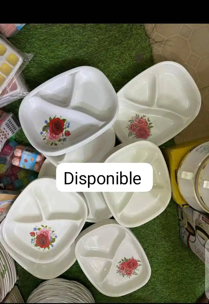 Plat cassable (Douzaine) - Couleurs Disponibles : Blanche  - Pour Femme, Homme, Enfant-Ref : 18597