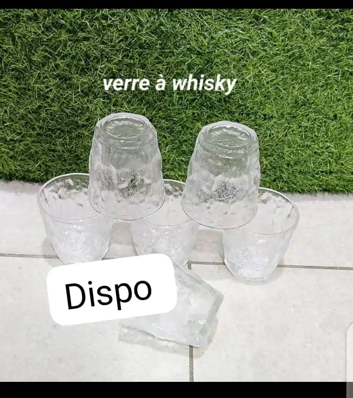 Verre à boir - Couleurs Disponibles : Grise  - Pour Femme, Homme-Ref : 18607