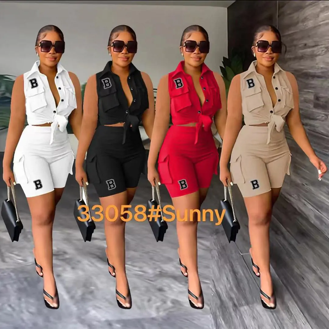 Complet chemise et chott - Couleurs Disponibles : Blanche, Noire, Grise, Rouge, Bleue, Bordeau, Rose  - Pour Femme-Ref : 18640