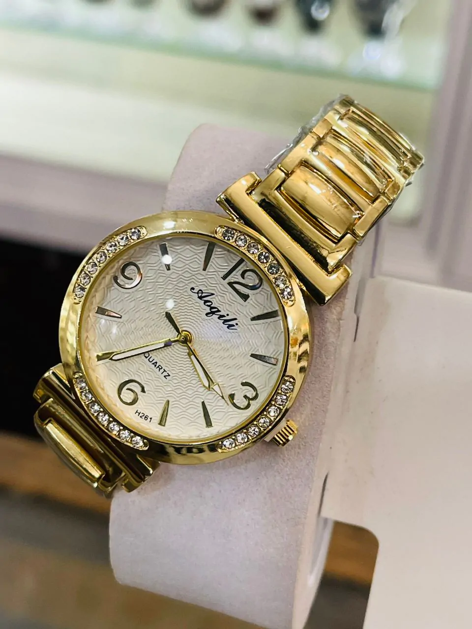 Montre - Couleurs Disponibles : Blanche, Jaune  - Pour Homme-Ref : 19150 – Image 4