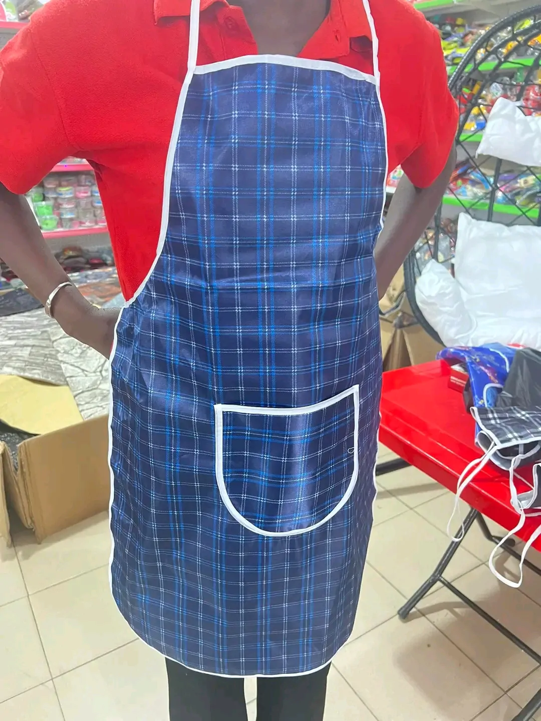 Tablier plastifié - Couleurs Disponibles : Multicolore-Ref : 20921 – Image 3