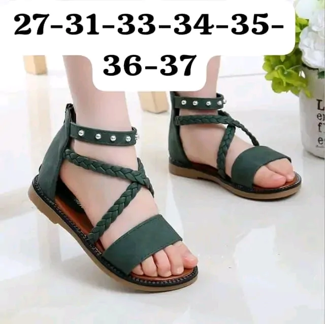 Chaussures arrivage - Couleurs Disponibles : Noire, Verte  - Pour Femme-Ref : 20964 – Image 3